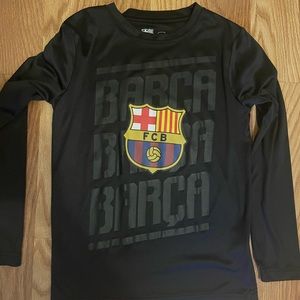 Medium size boys soccer shirt